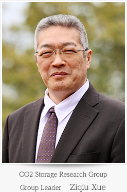 CO<sub>2</sub> Storage Research Group Group Leader Ziqiu Xue